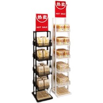 철제 선반 펜트리 화장품 약국 마트 편의점 틈새 진열대, 상세 페이지 참고, 화이트 a 4단 + 바퀴