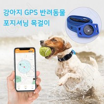 Garrl 반려동물 위치추적기 GPS 추적기 고양이 강아지 위치추적 목걸이 방수 애견 스마트 착용, 블랙