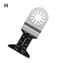 멀티 커터 날 다기능 진동 톱 블레이드 1개 리노베이터 나무 플라스틱 금속 절단 173985, H