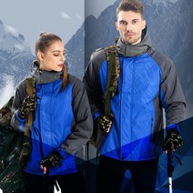 남성 등산 자켓 여성 커플 가을 겨울 방풍 캠핑 재킷 블랙 95