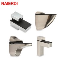 유리난간 강화유리난간 유리난간대 스텐 난간대 고정 NAIERDI-아연 합금 조절 유리 클램프 도금 브래킷, 05 K166 Bright chrome