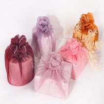 보자기천국 크리스탈보자기 테두리 55cm, 5 인디핑크