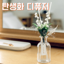 탄생화 디퓨저 선물 세트 11월 탄생화 초롱꽃 남자 친구 여자 친구 남사친 여사친 언니 선생님 직장동료 생일선물 집들이선물 결혼선물 실내 디퓨저 실내 방향제 디퓨져, 블랙체리, 120ML
