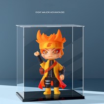 피규어장식장 아크릴 장식장 진열장 자동차 모델 그림 레고 수집품 건담용 투명 디스플레이 케이스 방진 블라인드 박스 스토리지 카운터탑 쇼케이스 박스, 20x10x15cm