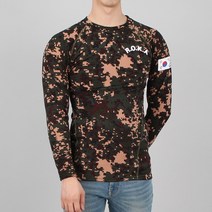 스판 로카티 긴팔 디지털 ROKA 겨울 기모 티