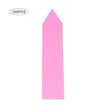 100Pcs 플라스틱 식물 태그 정원 식물 레이블 보육 마커 화분 모종 레이블 트레이 마크 도구 정원 액세서리, PK
