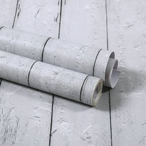 흡음재 목재 그레인 홈 데코 가구 방수 비닐 벽 스티커 자체 접착 PVC 벽지 주방 캐비닛 도어 5 M/10 M, [04] 40cmX10m, [15] Cement gray