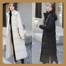 발목까지오는 롱패딩 유행패딩 겨울 아우터 방한패딩 한겨울 캐주얼 포근한패딩 롱롱 발목패딩 모자패딩