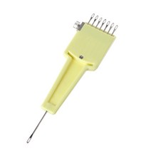 1x7 바늘 4.5mm/9mm 니트 재봉틀을위한 조정 가능한 전송 도구, 은