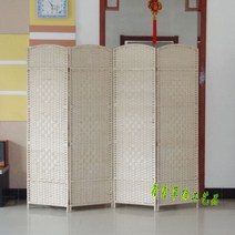 나무 접이식 병풍 파티션 리 가림막 공간분리 가벽 알파룸 냉장고 분할, 1.8m 높이 50cm 폭 상하 폐쇄
