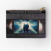 광목파우치 명품화장품 어린이집 친환경 파우치 Xfiles Vhs 지퍼 파우치 보관 돈 여성 남성 작은 양말 가