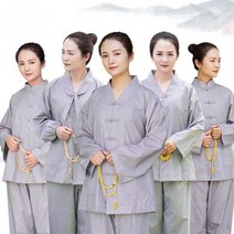 여자 생활한복 승복 두루마기 스님옷 개량한복 평신도