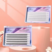 티지피니코 인조속눈썹 가속눈썹 A형 V형 I형 E형 세트 내추럴 부분가닥속눈썹 연장아이래쉬 셀프, V형 언더 + I형 일자 세트, 1세트