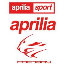 aprilia 아프릴리아 바이크 로고 스티커 튜닝 데칼, 선택-5, 대, 레드