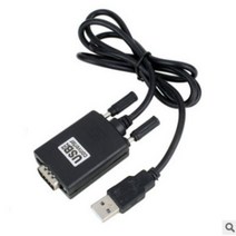 USB 2.0-RS232 직렬 DB9 9 핀 수 컨버터 케이블 블랙 0.8m 1 포트 어댑터 시스코 라우터 스위치 망원경, 01 Black