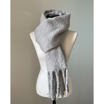 마켓메이트 1+1(2장) 왕 수술 니트 목도리 빅사이즈 롱 머플러 남녀공용 커플 아이템 겨울 스카프