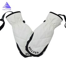 스노우 보드 스키장갑 스케이트 여분의 두꺼운 여성 남성 눈 겨울 스포츠 따뜻한 장갑, 하얀, s