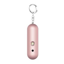휴대용 경보기 led 더블 혼 여성 알람 헌터 신호에 대한 키 체인 여성안심귀가 호신기, 분홍