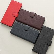 폰누리 갤럭시S6엣지플러스 G928 - 헤르쉬 천연소가죽 다이어리 케이스