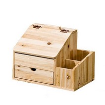 이케이몰 원목 화장품정리함 마름모 서랍타입 FM-04, 1