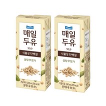 매일두유 99.9 (무설탕 무첨가) 190ml x 48팩