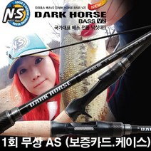 NS 블랙홀 다크호스 배스 V2 루어낚시대+하드 케이스포함.그린피싱, 6.다크호스 배스V2 (베이트) C-692H 루어대
