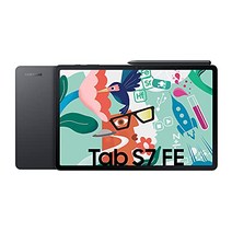 Samsung Galaxy Tab S7 FE 12.4인치 64GB 내부 메모리 4GB RAM Wi-Fi S 펜이 포함된 Android 태블릿 Mystic Black -13237, 분홍색, 와이파이