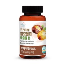 순수한줌 프리미엄 발효율피 추출물 정 1000mg x 60정, 10개