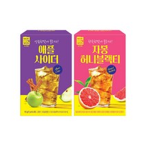 [녹차원] 달달한 에이드분말 2종 택1 (자몽허니블랙티10T애플사이더10T), 자몽허니블랙티10T
