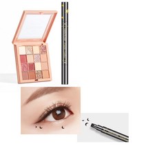 번지지않는아이라이너리퀴드별스탬프 아이라이너, 1set, 04