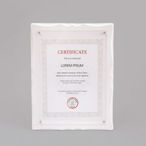 크라운 졸업장액자 허가증액자 A4 화이트 자격증액자 표창장액자 학위액자 등록증액자 A4액자 인증서액자 수료증