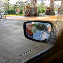 조군컴파니 자동차 사이드미러 방수 발수 필름 코팅 현대 에쿠스 VS380 VS500 EQ900, 사각형(20cmX24cm)