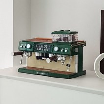 2구 커피머신 블록 928피스 블럭 카페 인테리어, 스누피 카페