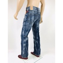 [해외]남자명품트루릴리젼청바지20101342 329 Big Stitch True Religion Men Jeans 30 31 32 34 36 38 40 Super T Acid Blue