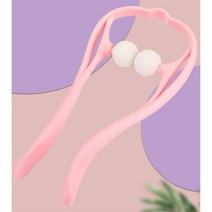 어깨결림 피로누적 지압 마사지볼 마사지용품 지압공, 1개, 멀티지압기 핑크