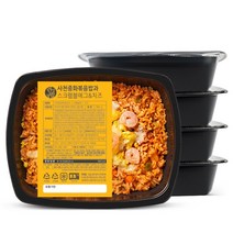 런잇 덮밥 사천중화볶음밥과 스크렘블에그 치즈 285g 5팩 냉동도시락