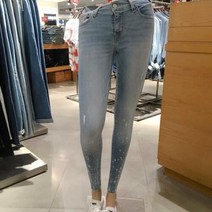 이랜드 [리바이스]여성 710 슈퍼 스키니핏 페인팅 커팅진_L17778172
