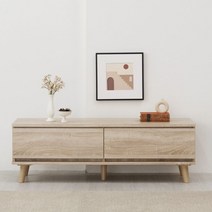 에보니아 베네토 서랍 수납 거실장 1200 [착불배송], 아이보리