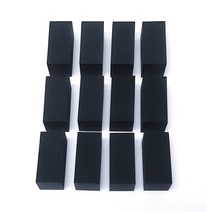 [ 이제이 ] 순정형 M L 사이즈 스펀지 도어가드 5종칼라 12P, 07 도어가드 L (30X30X70mm)-블랙12개