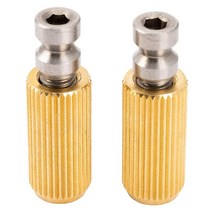 Wilkinson WVP 트레몰로용 기타 브릿지 인서트 및 스터드 오리지널 색상 (2개 세트) 610233