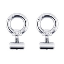 캠핑카 계단 트레일러 카라반 계단 스텝2pcs m4 리프팅 ​​아이 너트 패스너 100, 2개