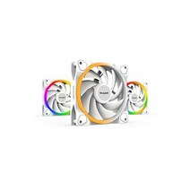 조용히 해! 라이트윙스 화이트 120mm PWM 고속 트리플팩 프리미엄 ARGB 쿨링팬 4핀 BL101
