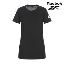 리복 여성 클래식 코튼 빅로고 반팔티셔츠 WOR COMM TEE RETS1F329BK