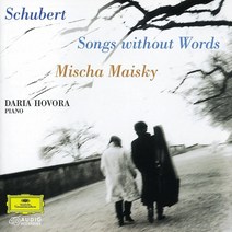(수입CD) Mischa Maisky/Daria Hovora - Schubert: Songs Without Words/ Arpeggione Sonsat, 단품