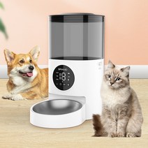 펫 드라이기 드라이룸 가정용 반려동물 털 살균소독 자동 애완 동물 먹이 급수기 4.5L 고양이와 개 타이밍, 한개옵션0
