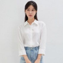 [국내정품상품] ROEM 베이직 린넨라이크 7부 셔츠(3colors)_RMYWD37R01