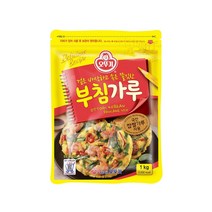 오뚜기 더 바삭 부침가루, 1kg, 4개