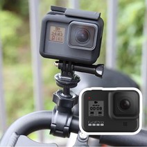 유튜브용카메라 유투브 카메라 GOPRO HERO 8 핸들 폴 마운트 볼 조인트 자전거 KI+03495EA ea