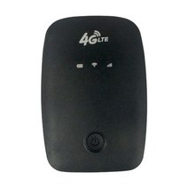 lte 라우터 유심 휴대용 와이파이 공유기 무선 인터넷 wifi 핫스팟 공유 모바일, 검은색, 02 Black
