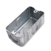 전기 스위치 스위치박스 매립형 철박스 철복스, 1개